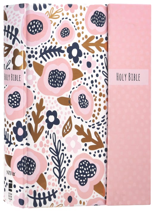 NIV Journal the Word Bible For Girls Pink Magnetic Closure (Red Letter Edition)