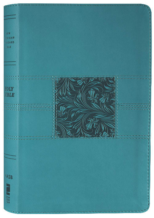 NASB 2020 Thinline Bible Teal (Red Letter Edition)