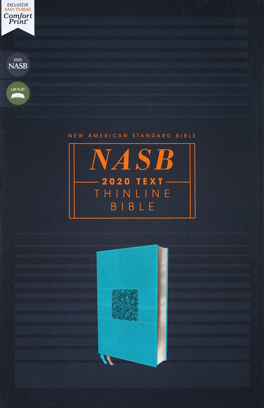 NASB 2020 Thinline Bible Teal (Red Letter Edition)