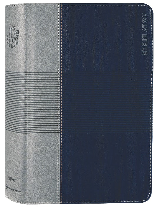 NIV Teen Study Bible Blue Comfort Print