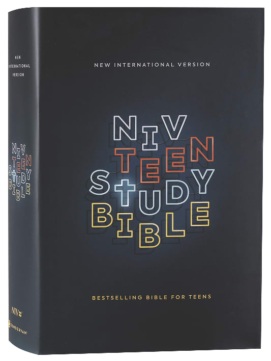 NIV Teen Study Bible Navy Comfort Print
