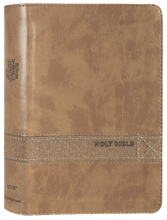 NIV Teen Study Bible Compact Brown Comfort Print