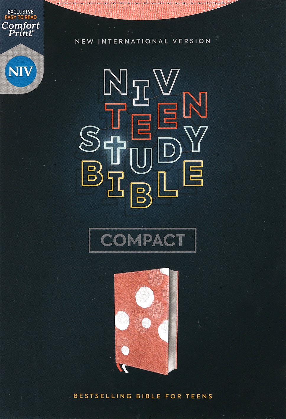 NIV Teen Study Bible Compact Peach Comfort Print