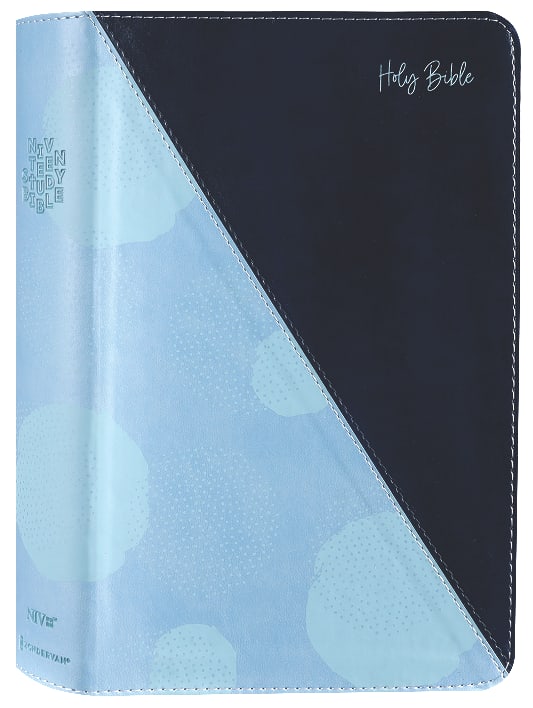 NIV Teen Study Bible Teal Comfort Print
