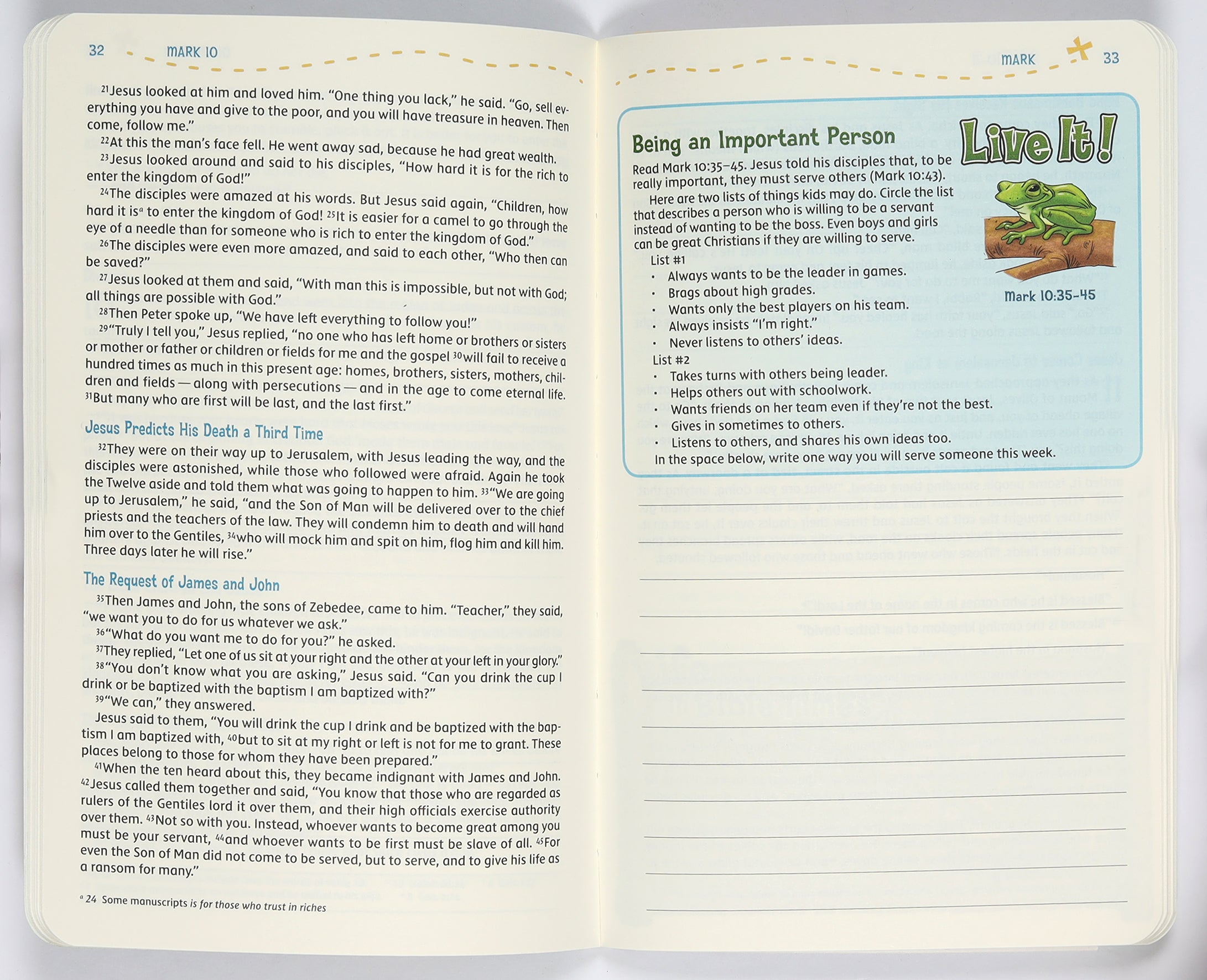 NIV Adventure Bible Field Notes Mark