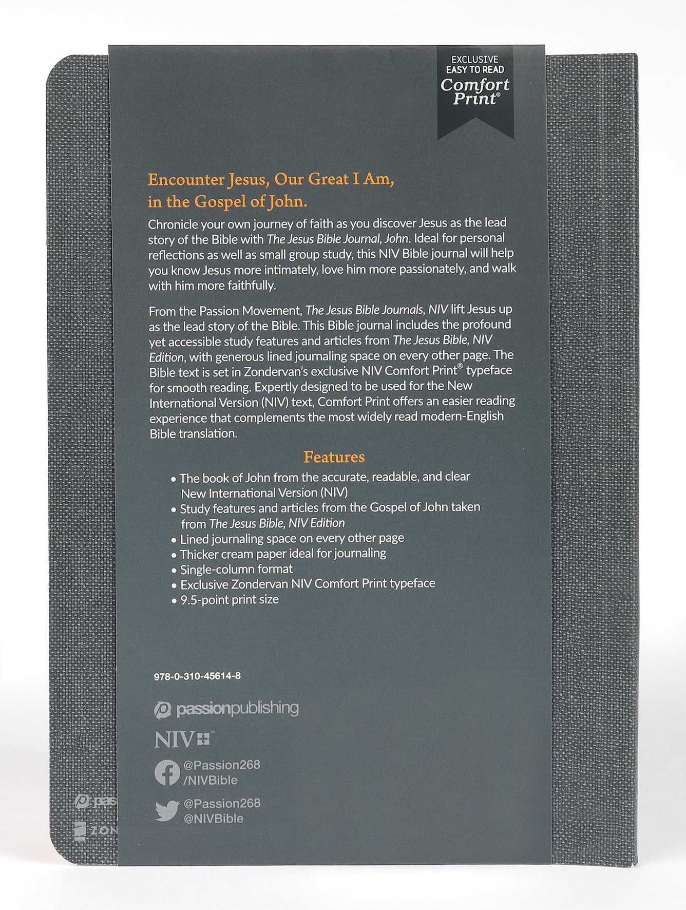 NIV Jesus Bible Journal John