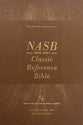 NASB Classic Reference Bible Brown 1995 Text (Red Letter Edition)