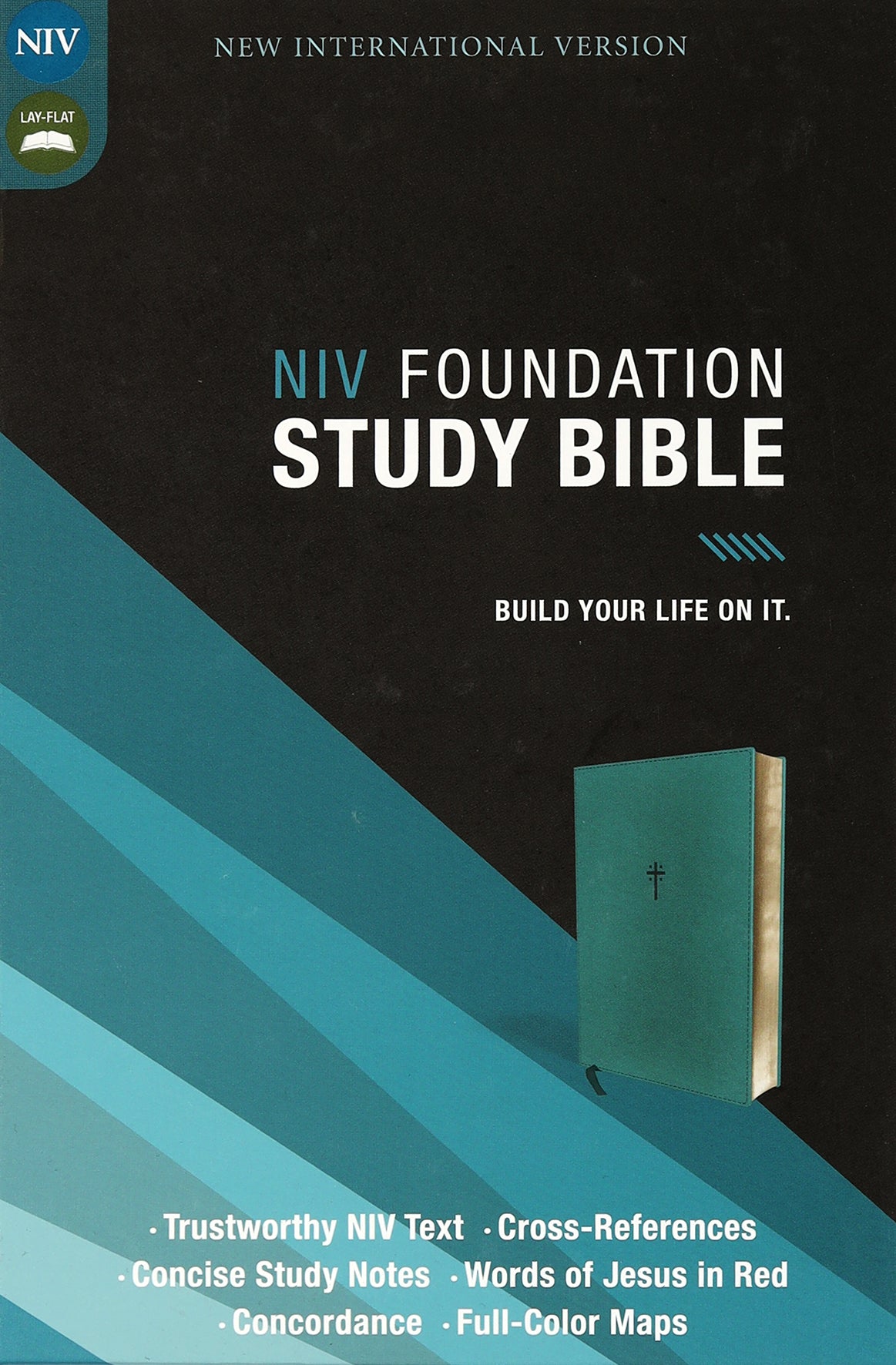 NIV Foundation Study Bible Teal (Red Letter Edition)