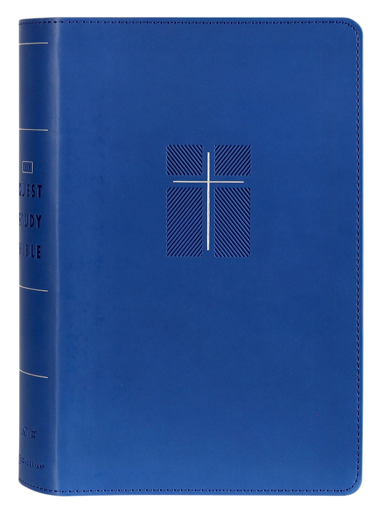 NIV Quest Study Bible Personal Size Blue Thumb Indexed