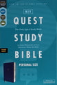 NIV Quest Study Bible Personal Size Blue Thumb Indexed