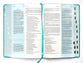 NIV Quest Study Bible Personal Size Teal Thumb Indexed