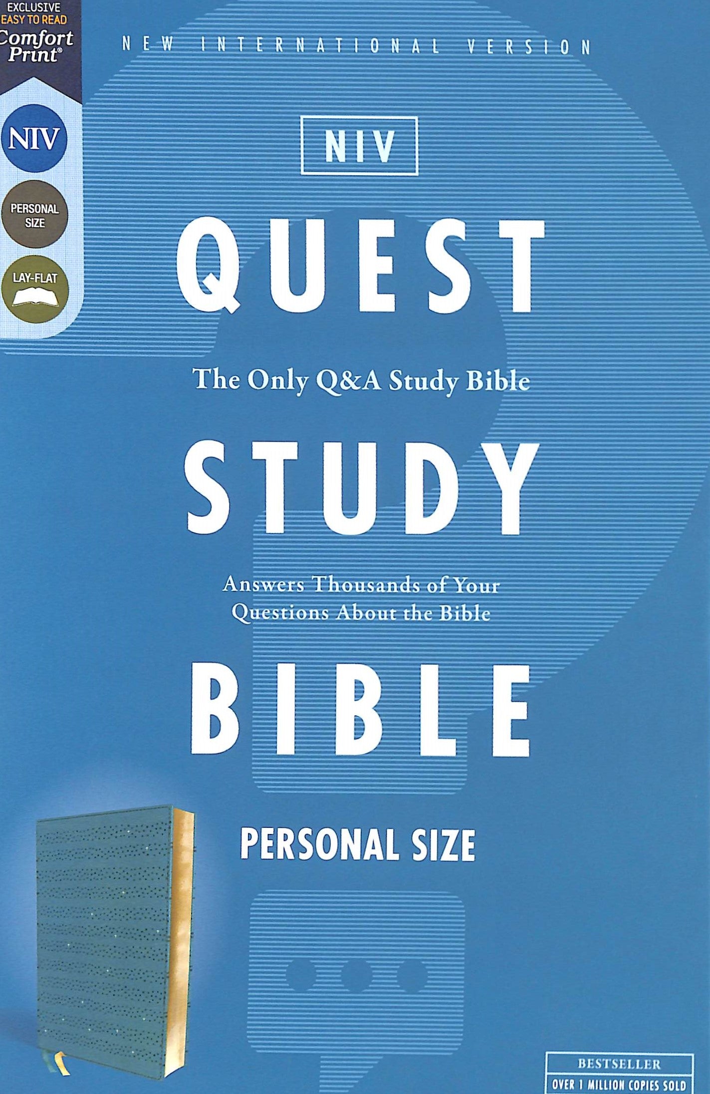 NIV Quest Study Bible Personal Size Teal