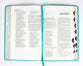 NASB 2020 Thinline Bible Teal Thumb-Indexed (Red Letter Edition)