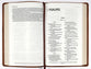 NIV Thinline Bible Passaggio Setting Brown (Red Letter Edition)
