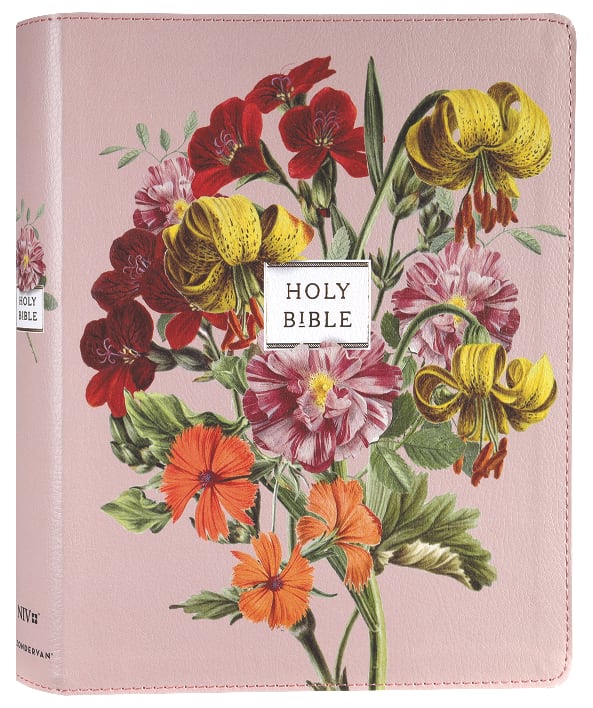 NIV Artisan Collection Bible Blush Floral (Red Letter Edition)
