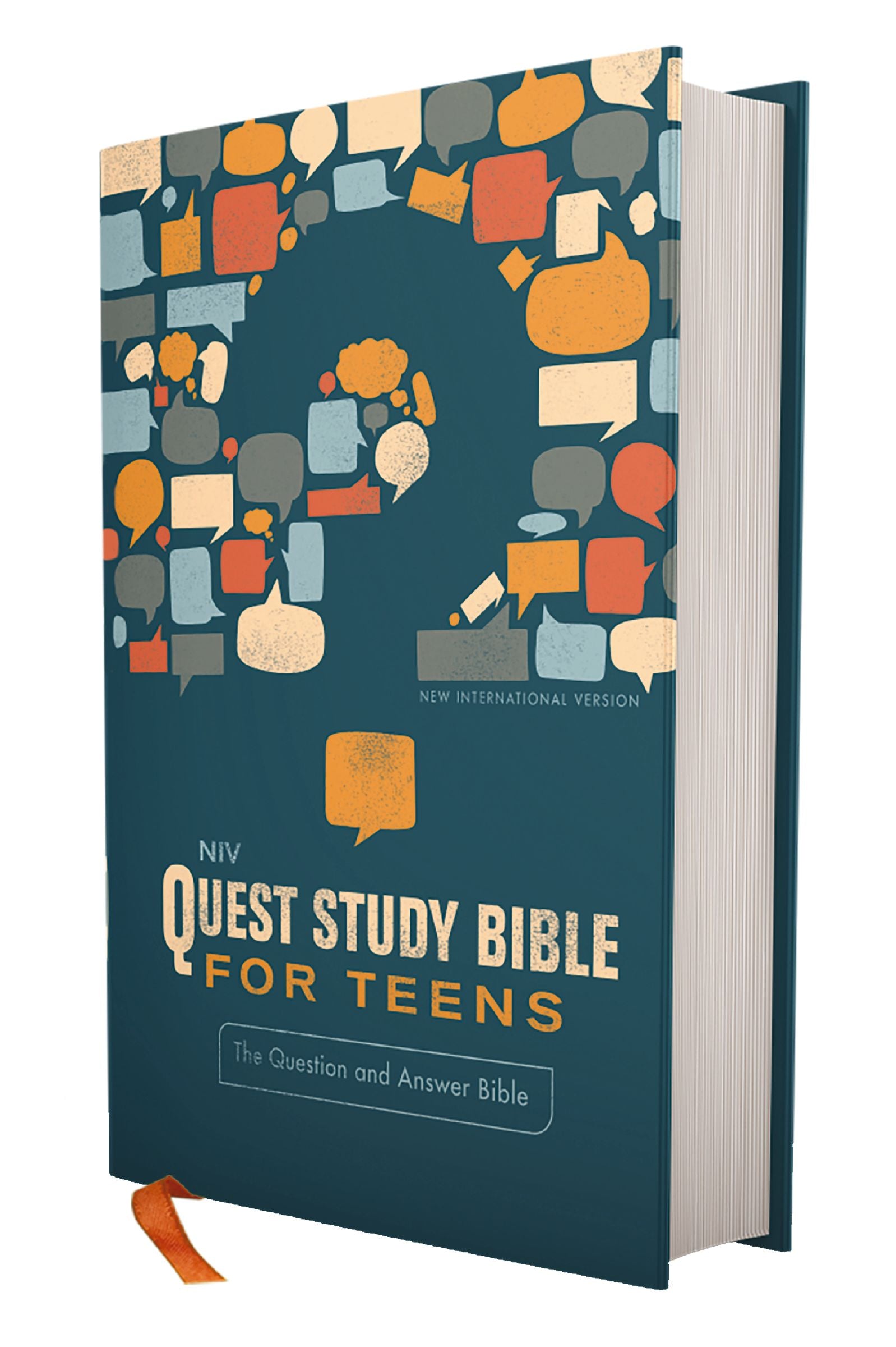 NIV Quest Study Bible for Teens, Navy