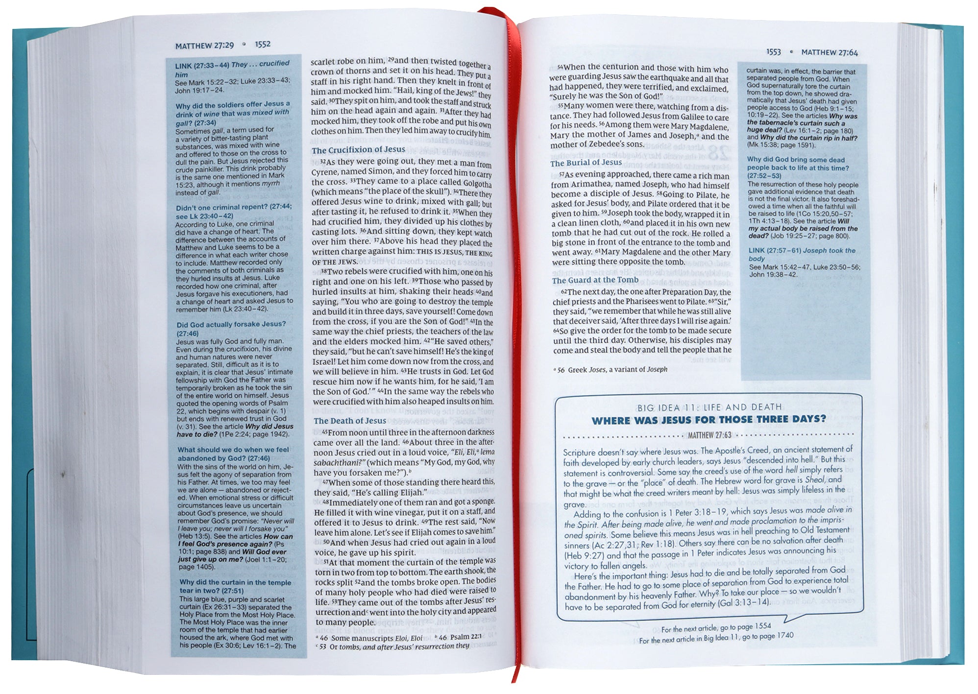 NIV Quest Study Bible for Teens, Coral