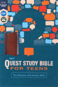 NIV Quest Study Bible for Teens, Brown