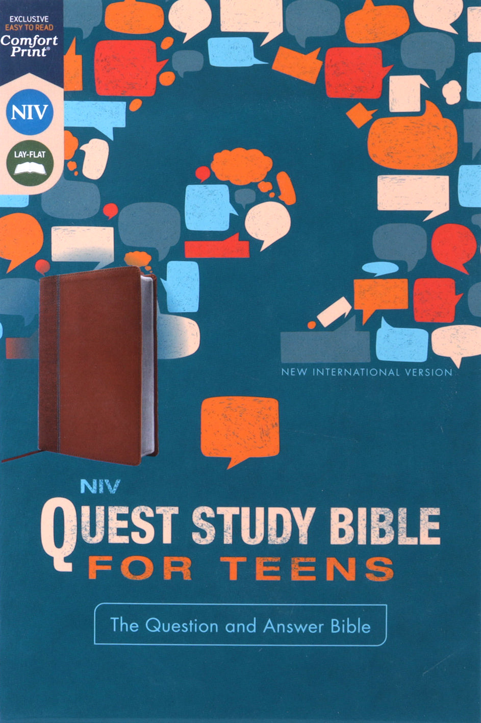 NIV Quest Study Bible for Teens, Brown