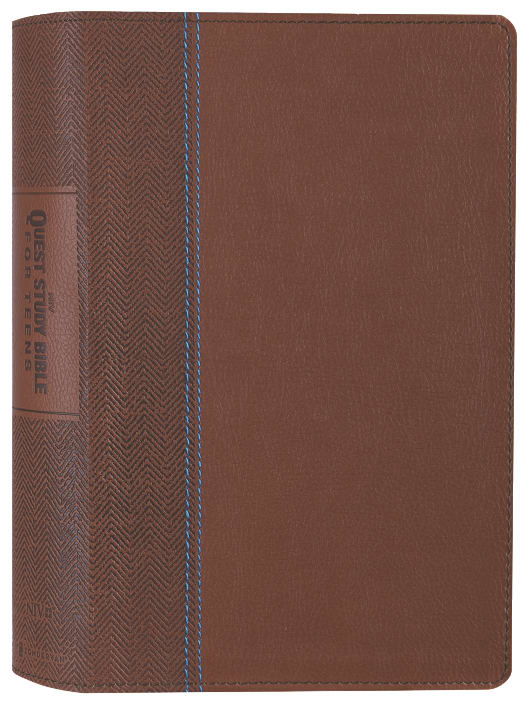 NIV Quest Study Bible for Teens, Brown