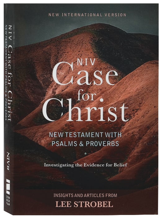 NIV Case For Christ New Testament With Psalms and Proverbs Pocket-Size