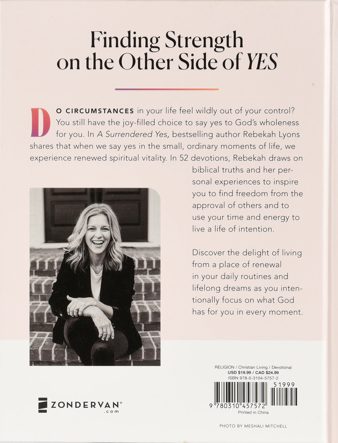 A Surrendered Yes: 52 Devotions to Let Go and Live Free