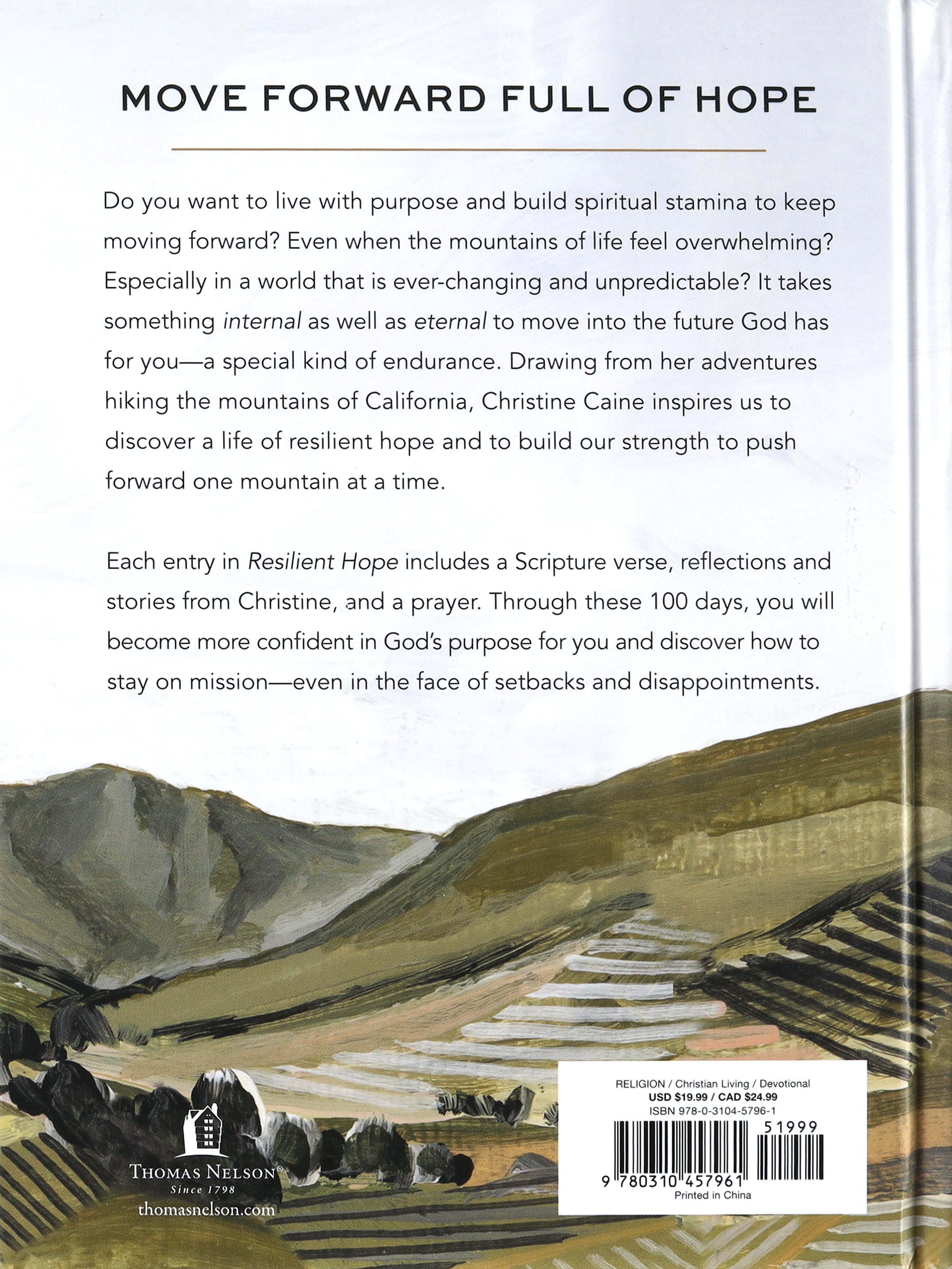 Resilient Hope: 100 Devotions For Building Endurance in An Unpredictable World