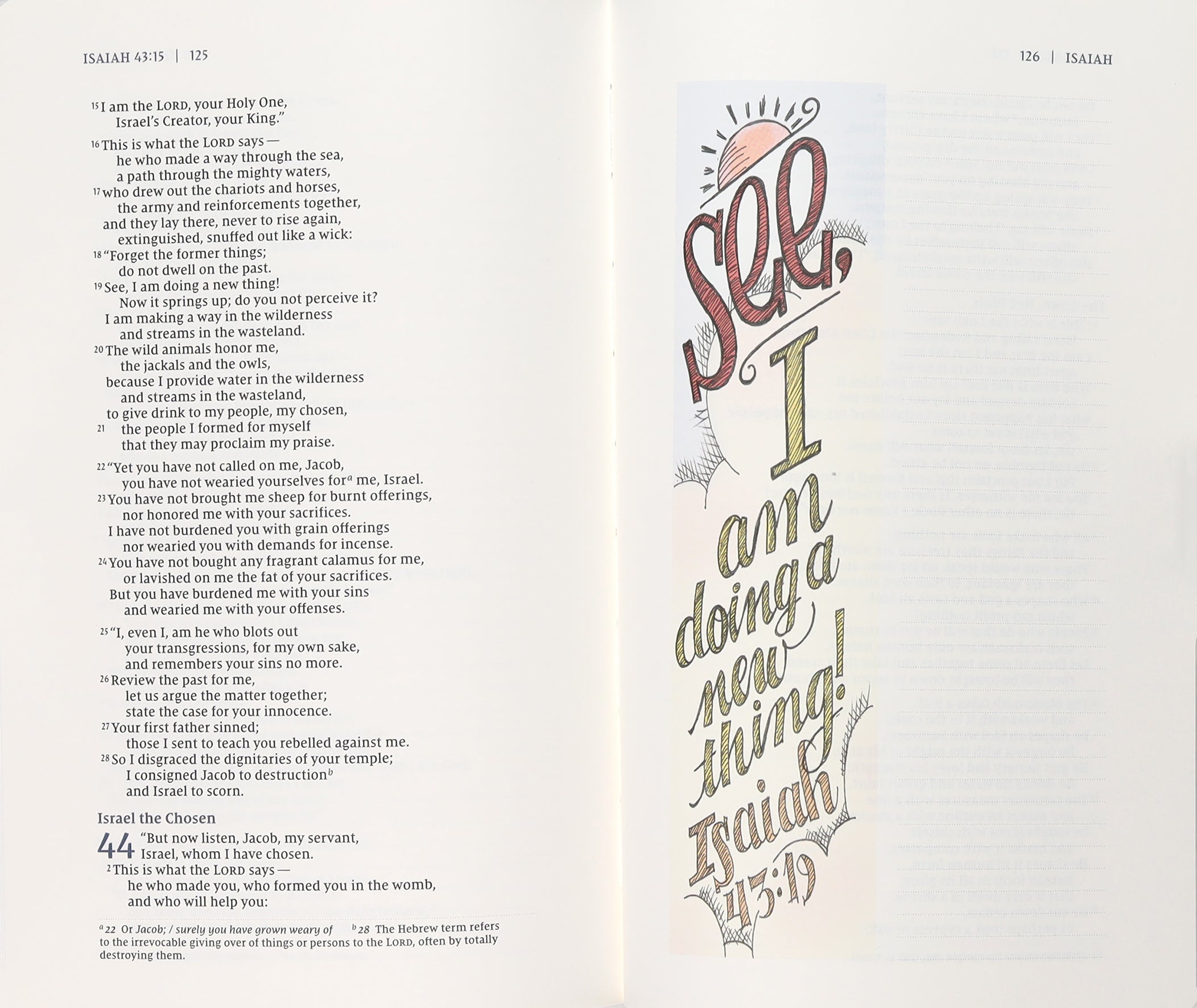 NIV Beautiful Word Bible Journal Isaiah