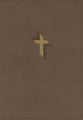 NIV Larger Print Compact Bible Brown (Red Letter Edition)