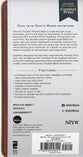 NIV Pocket Thinline Bible Brown (Red Letter Edition)