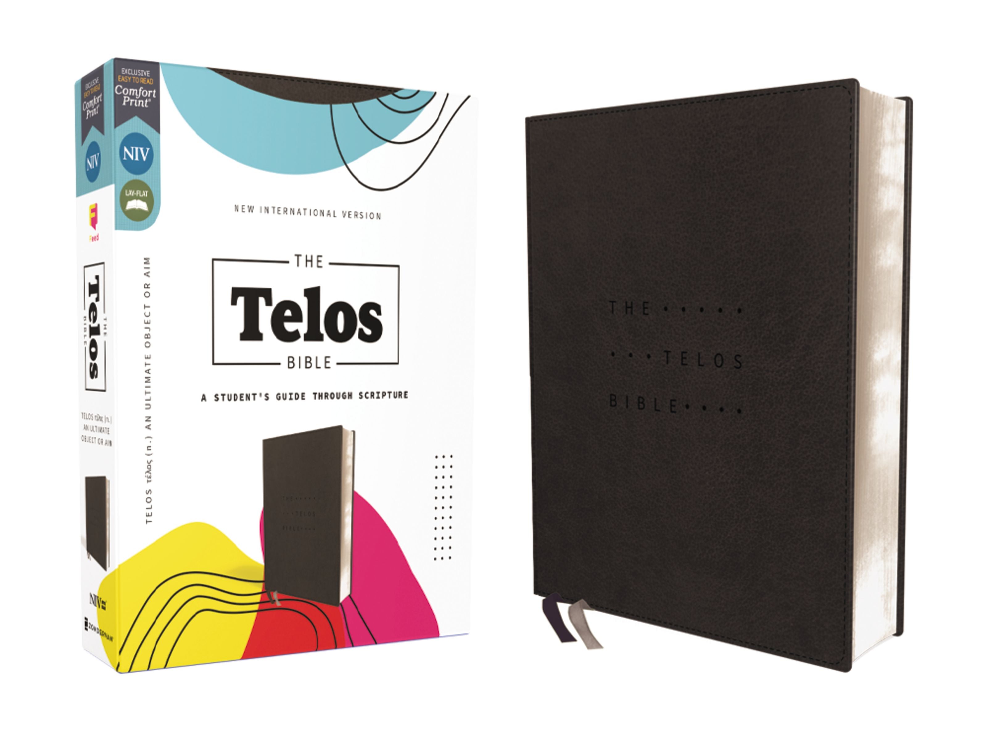 NIV Telos Bible Charcoal