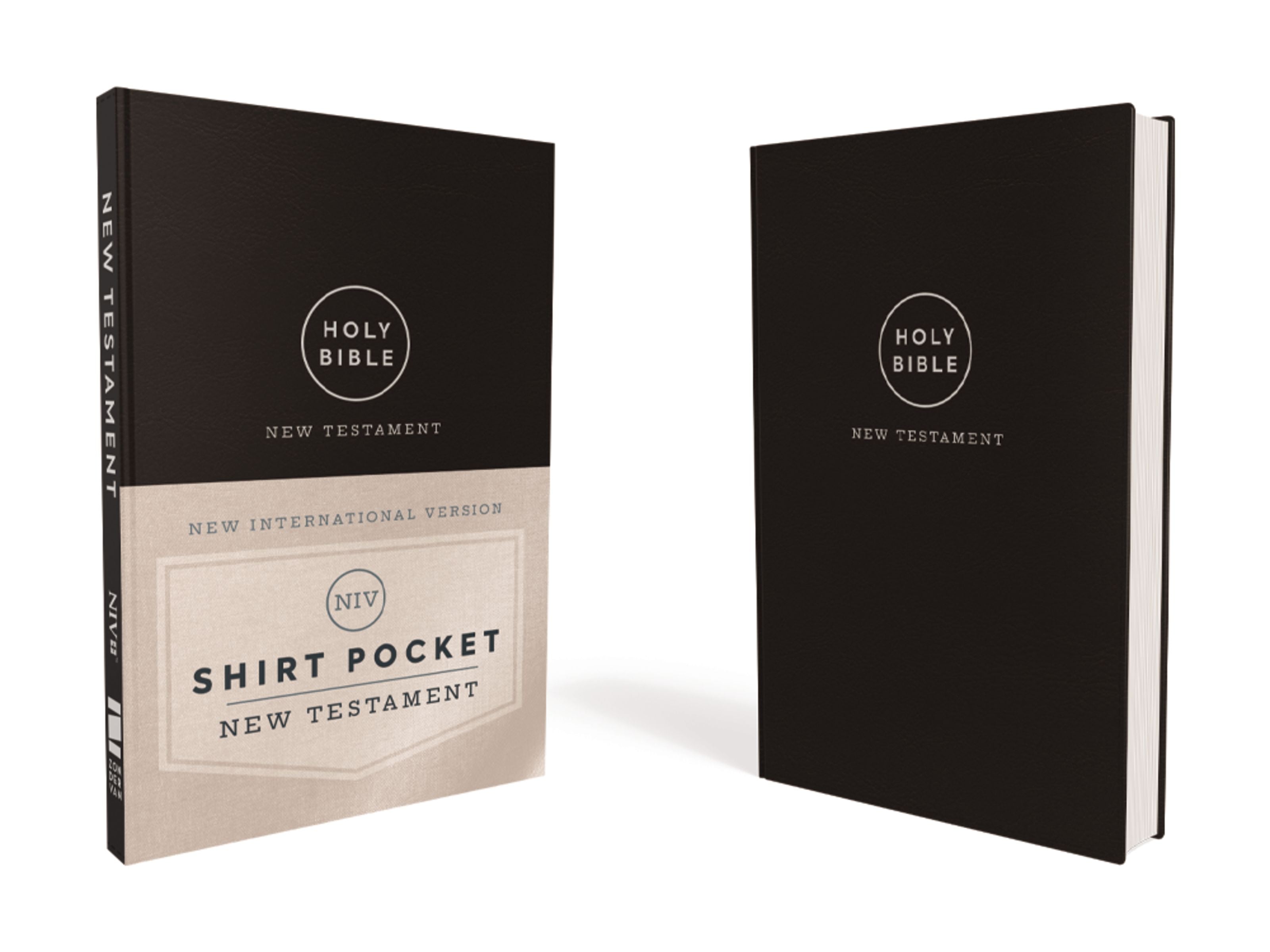 NIV Shirt Pocket New Testament Black