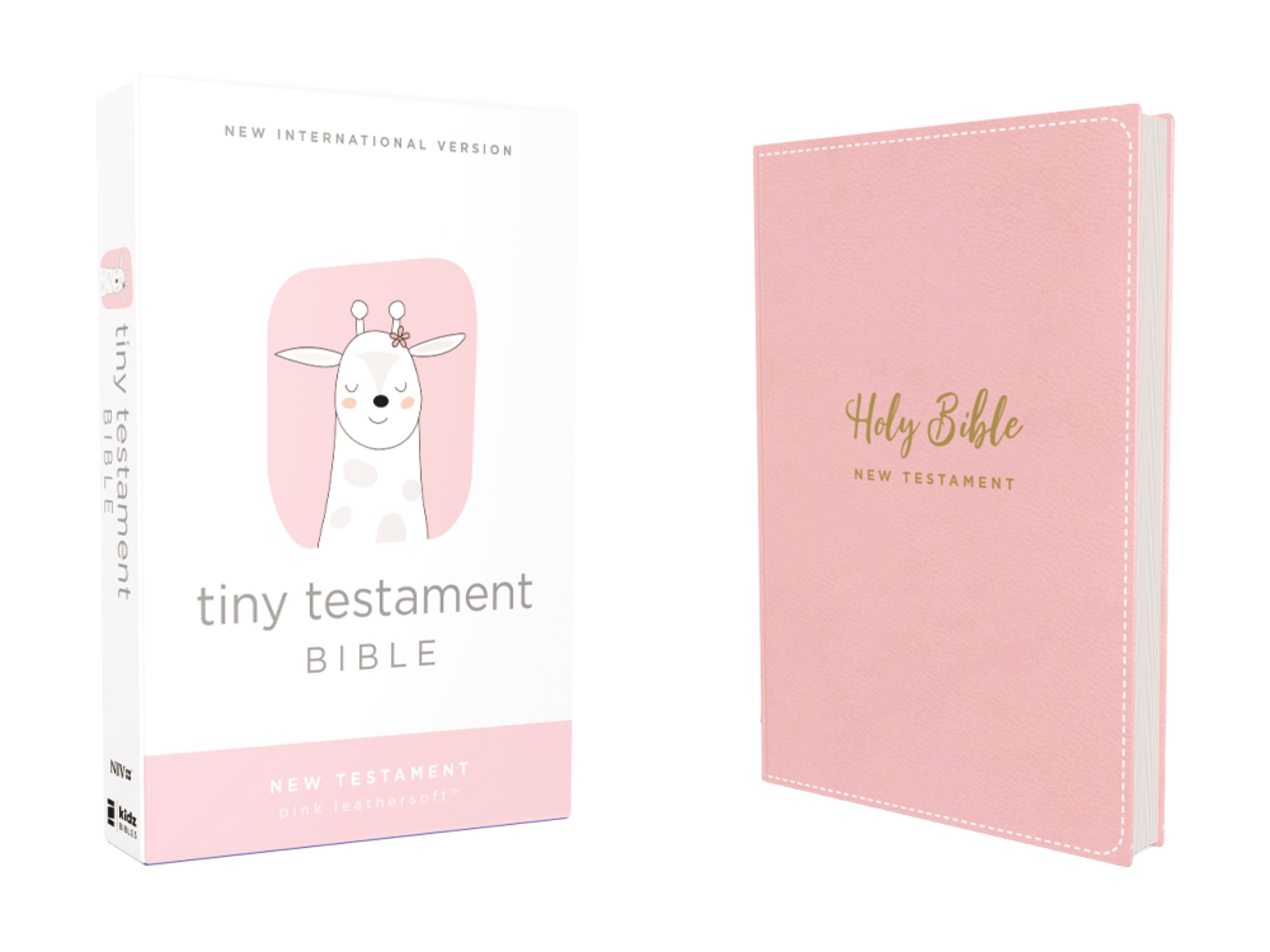 NIV Tiny Testament Bible New Testament Pink