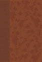 NIV Personal Size Bible Large Print Brown Thumb Indexed (Red Letter Edition)