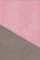 NIV Personal Size Bible Large Print Pink/Gray Thumb Indexed (Red Letter Edition)
