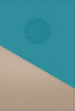 NIV Personal Size Bible Large Print Teal/Gold Thumb Indexed (Red Letter Edition)