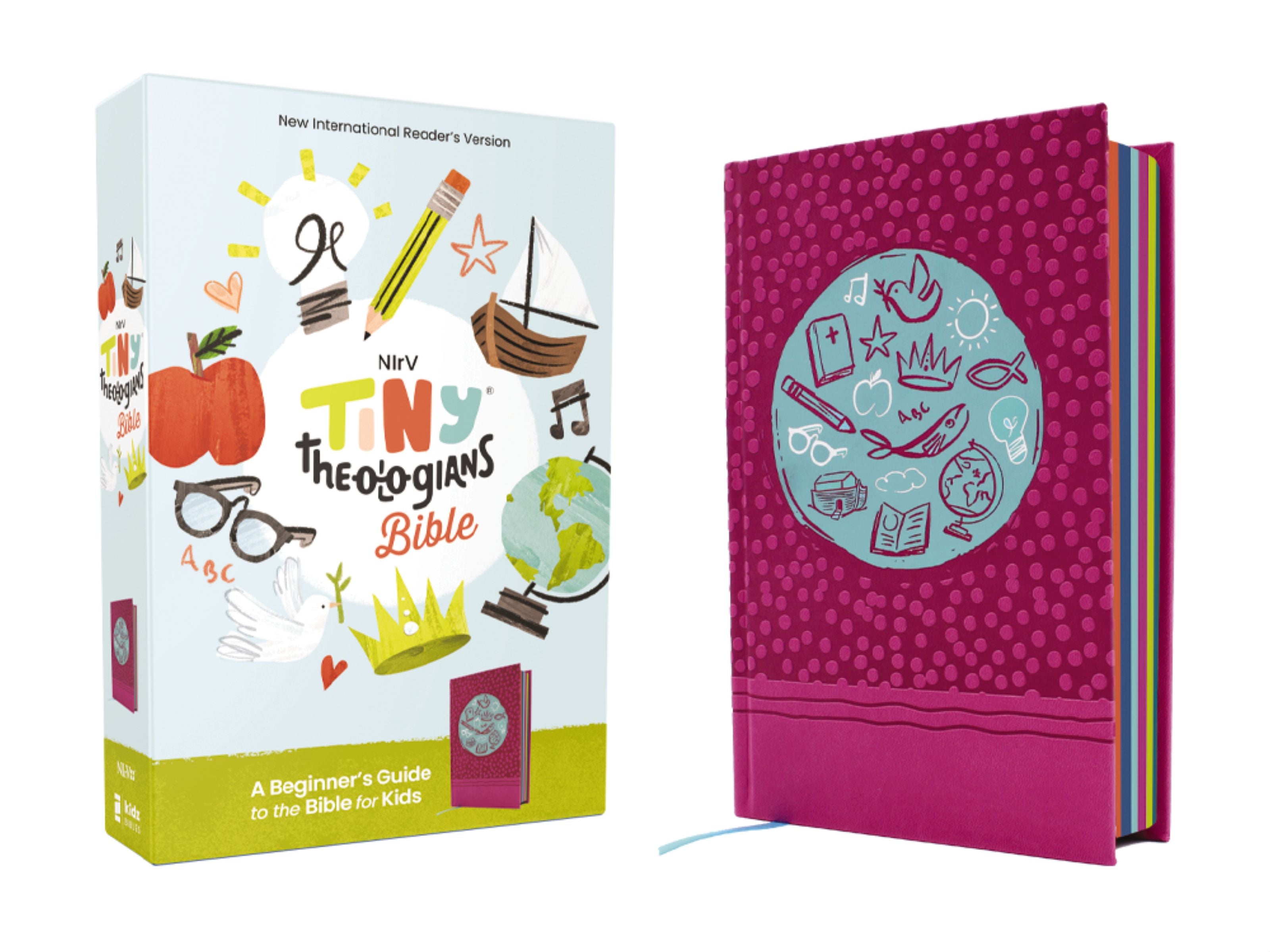 NIRV Tiny Theologians Bible, Pink
