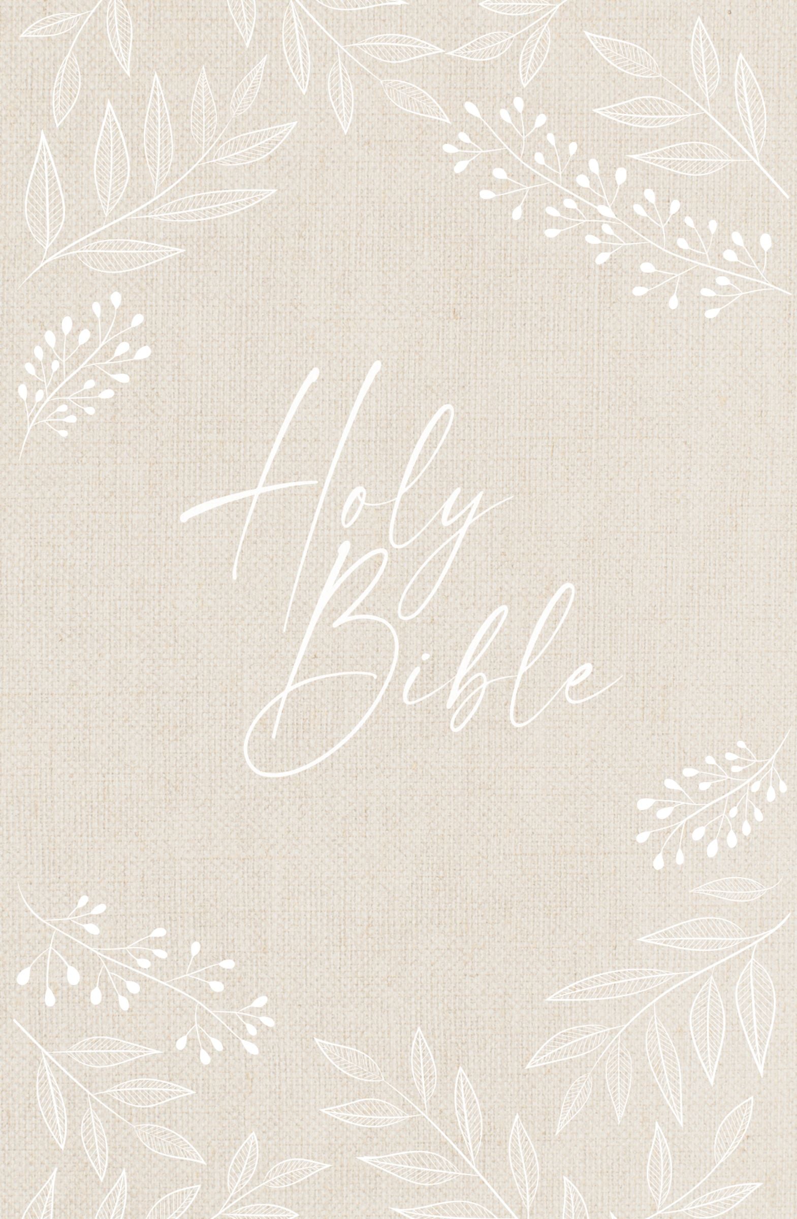 NIV Bride's Bible Cream (Red Letter Edition)