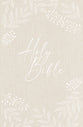 NIV Bride's Bible Cream (Red Letter Edition)