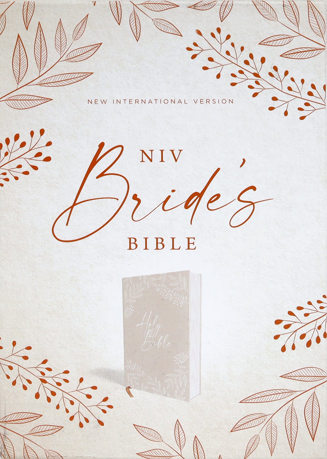 NIV Bride's Bible Cream (Red Letter Edition)