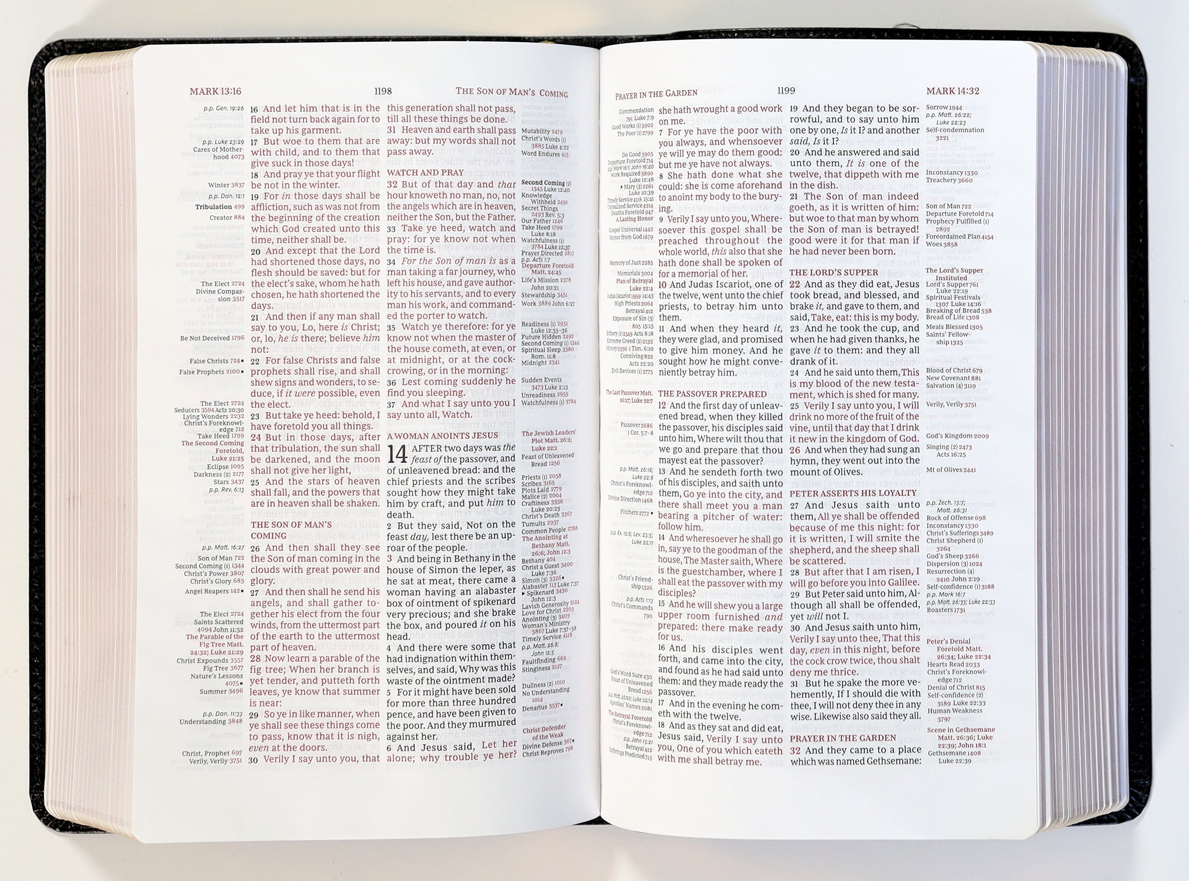 KJV Thompson Chain-Reference Bible Handy Size Black (Red Letter Edition)