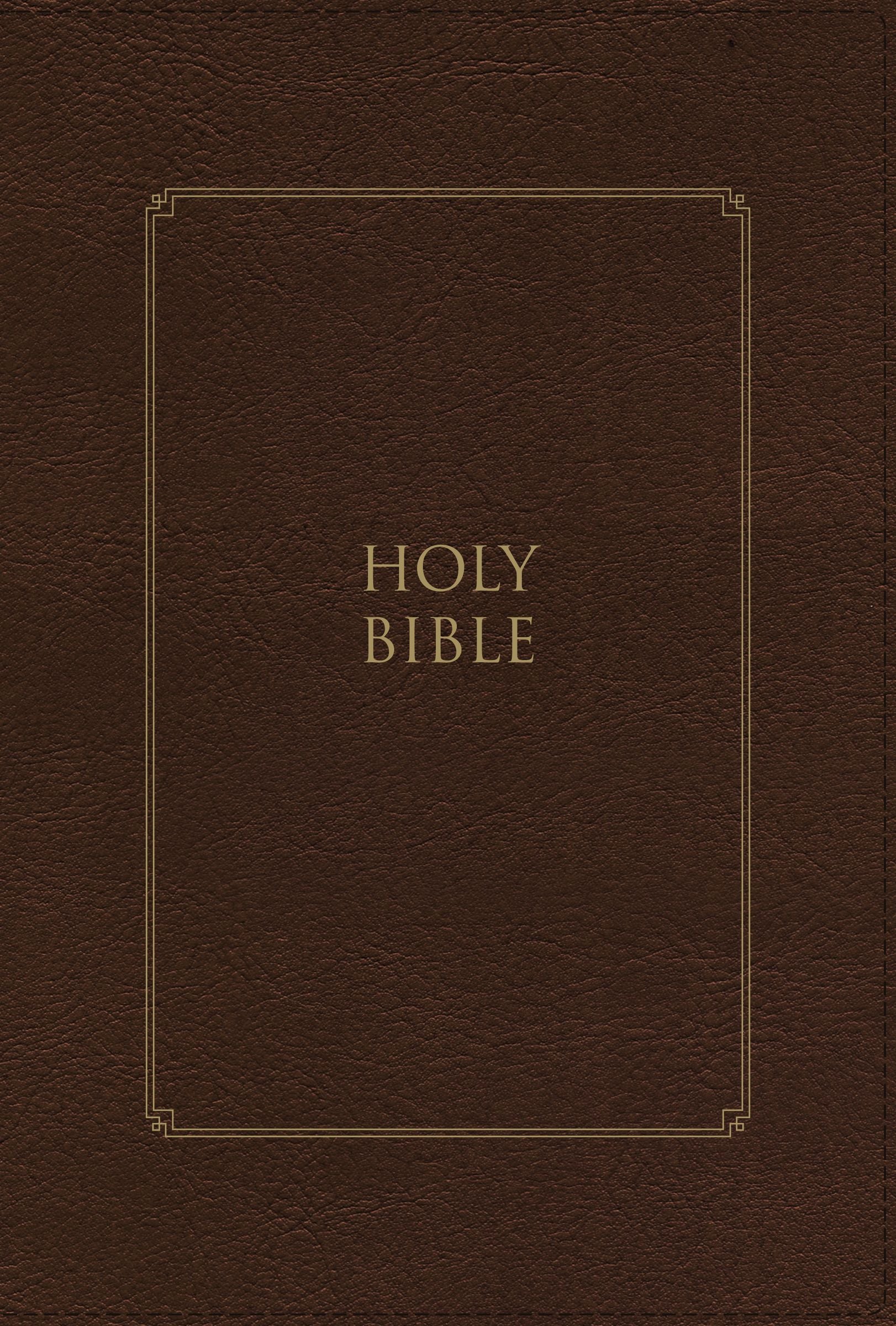 KJV Thompson Chain-Reference Bible Large Print Brown Thumb Indexed (Red Letter Edition)