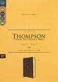 KJV Thompson Chain-Reference Bible Large Print Brown Thumb Indexed (Red Letter Edition)