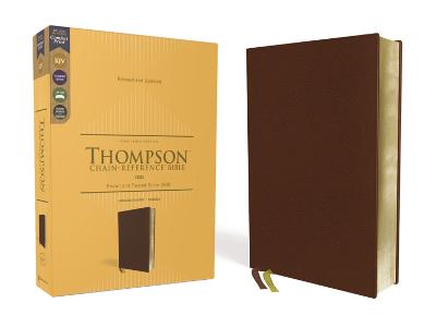 KJV Thompson Chain-Reference Bible Calfskin Brown (Red Letter Edition)