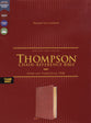 NKJV Thompson Chain-Reference Bible Brown Thumb Indexed (Red Letter Edition)