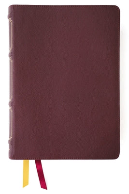 NKJV Thompson Chain-Reference Bible Calfskin Burgundy (Red Letter Edition)