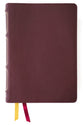 NKJV Thompson Chain-Reference Bible Calfskin Burgundy (Red Letter Edition)