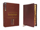 NKJV Thompson Chain-Reference Bible Calfskin Burgundy Thumb Indexed (Red Letter Edition)