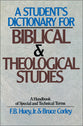 A Student's Dictionary For Biblical and Theological Studies