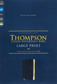 NIV Thompson Chain-Reference Bible Large Print Navy (Red Letter Edition)